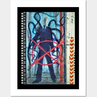 Slender man Posters and Art